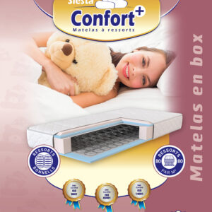 Matelas à Ressorts Biconiques : Confort+